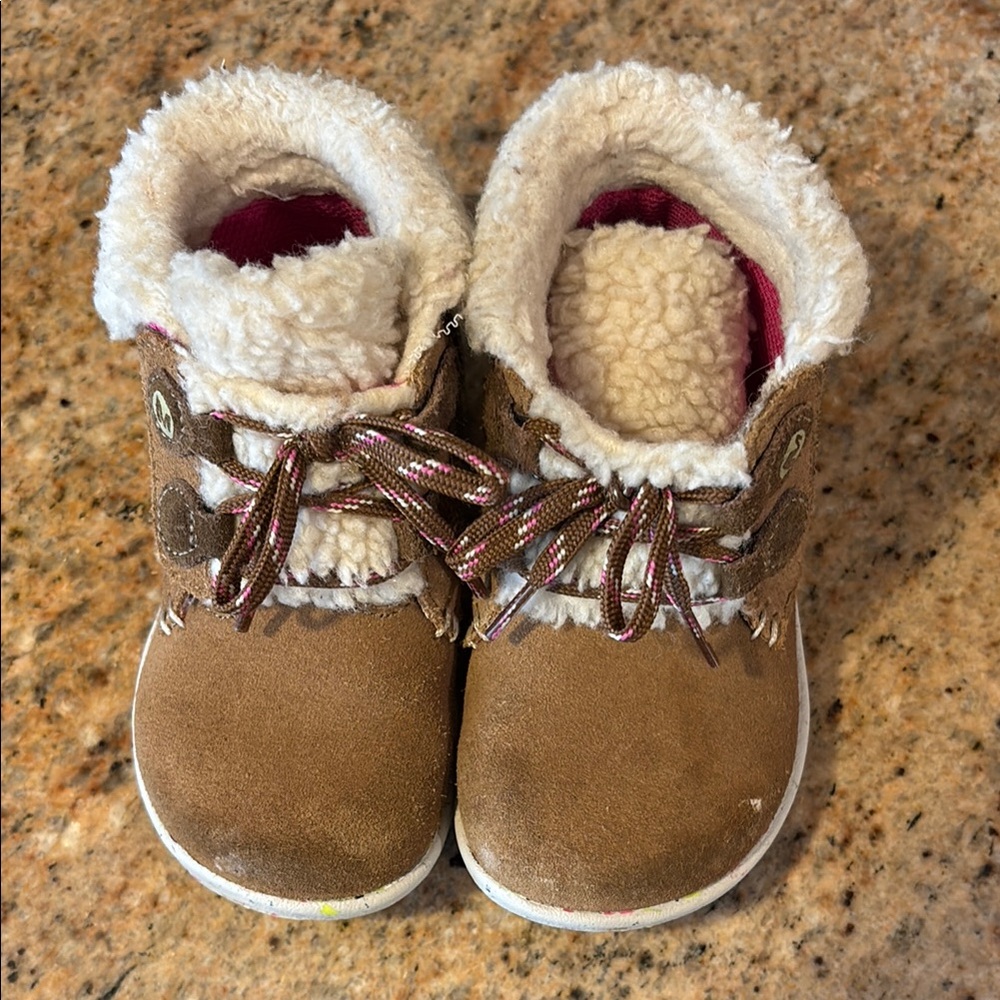 Merrill kids bare steps boots